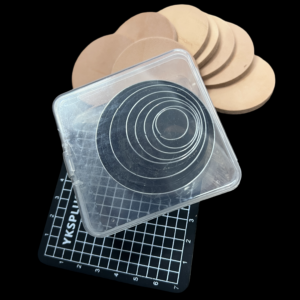 YKSPLUSK Leather Circle Cutter Tool Set